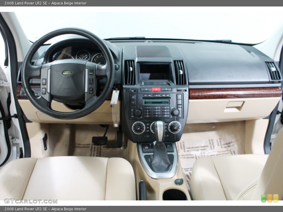 Alpaca Beige Interior Dashboard for the 2008 Land Rover LR2 SE #78315577