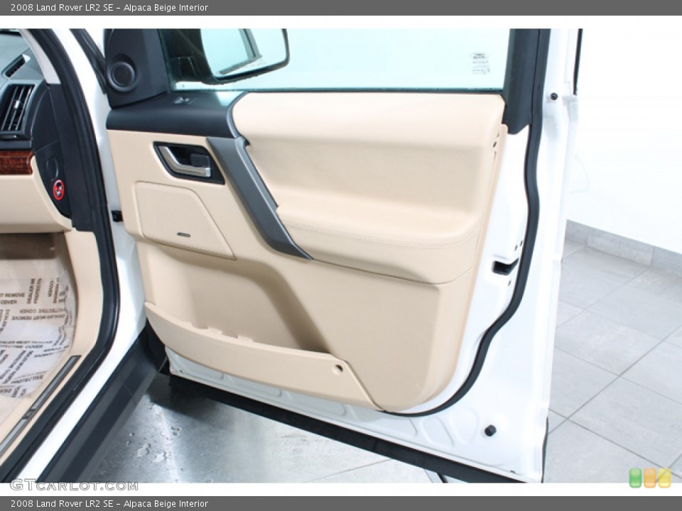 Alpaca Beige Interior Door Panel for the 2008 Land Rover LR2 SE #78315673