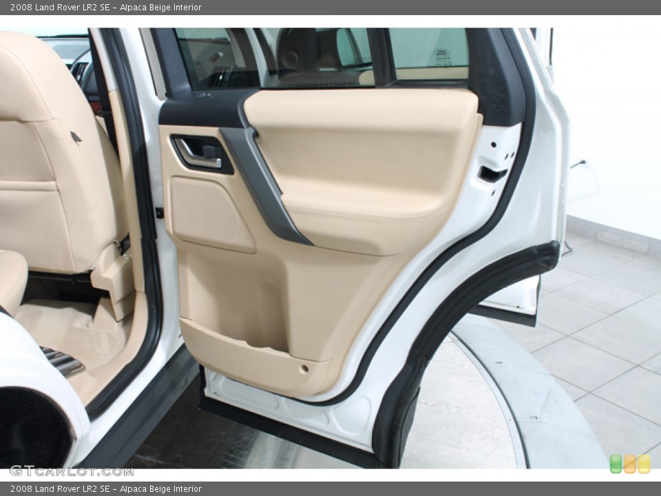 Alpaca Beige Interior Door Panel for the 2008 Land Rover LR2 SE #78315684