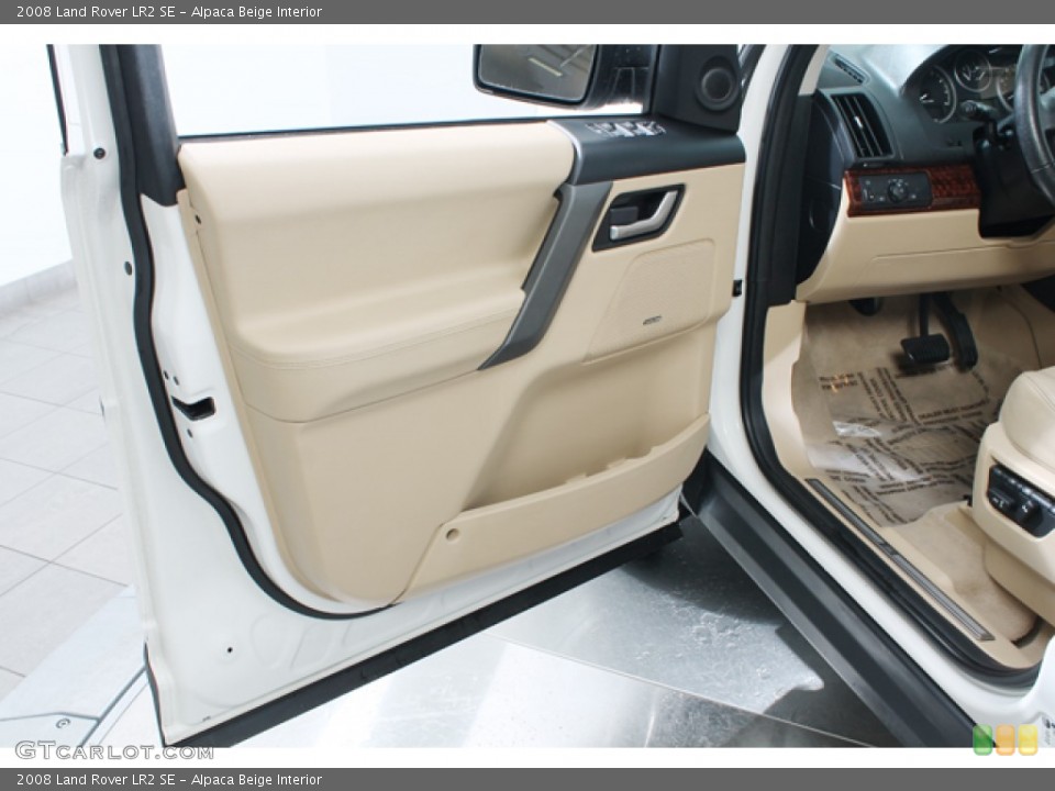 Alpaca Beige Interior Door Panel for the 2008 Land Rover LR2 SE #78315709