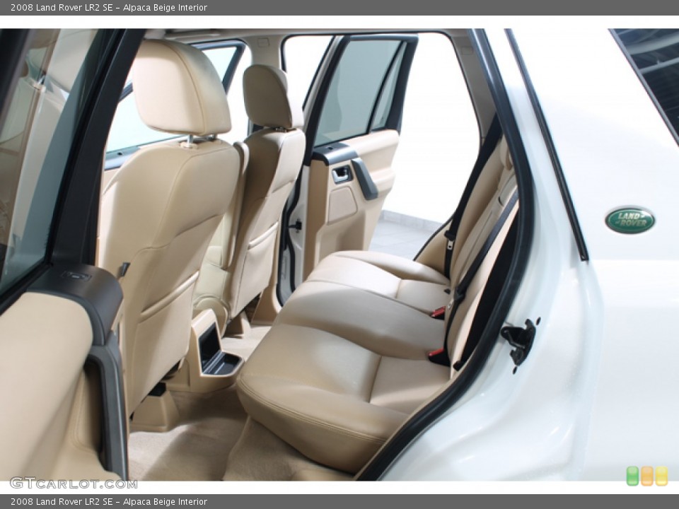 Alpaca Beige Interior Rear Seat for the 2008 Land Rover LR2 SE #78315745