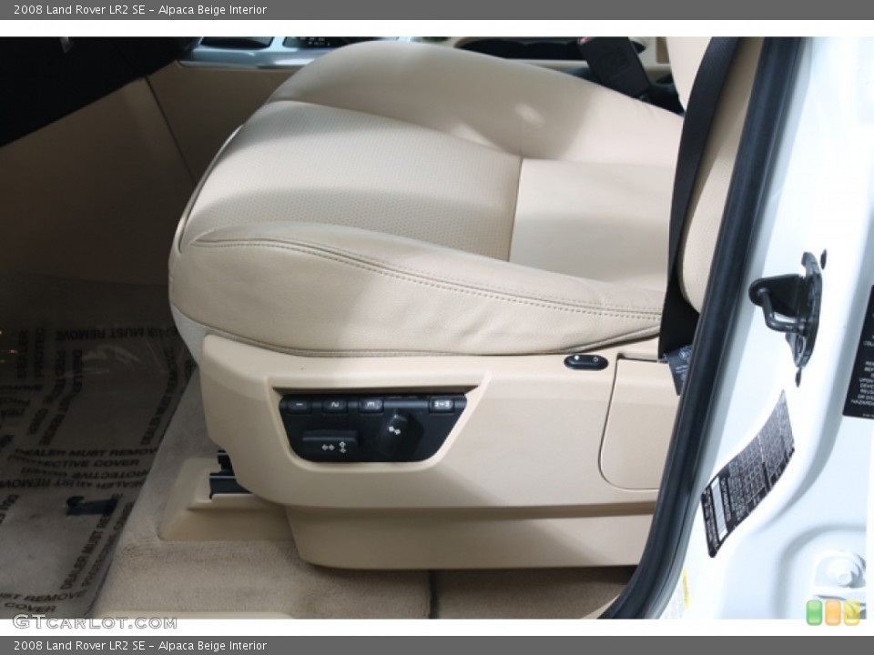 Alpaca Beige Interior Controls for the 2008 Land Rover LR2 SE #78315757