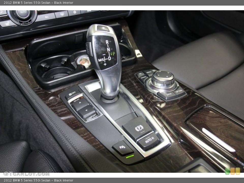 Black Interior Transmission for the 2012 BMW 5 Series 550i Sedan #78315892