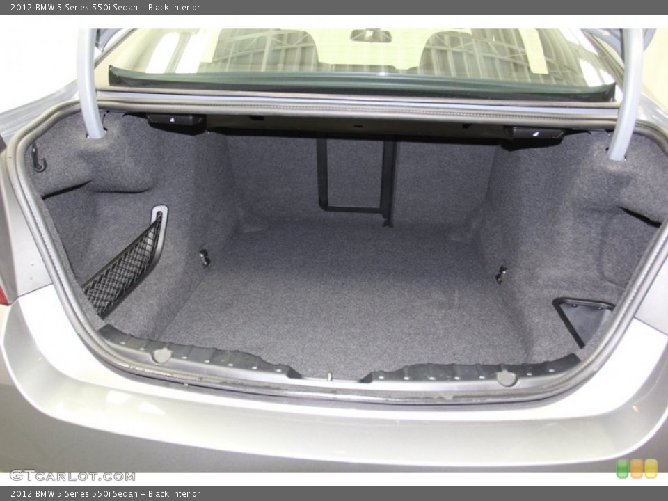 Black Interior Trunk for the 2012 BMW 5 Series 550i Sedan #78315985