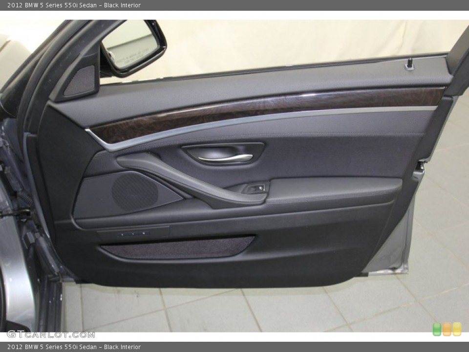 Black Interior Door Panel for the 2012 BMW 5 Series 550i Sedan #78316032