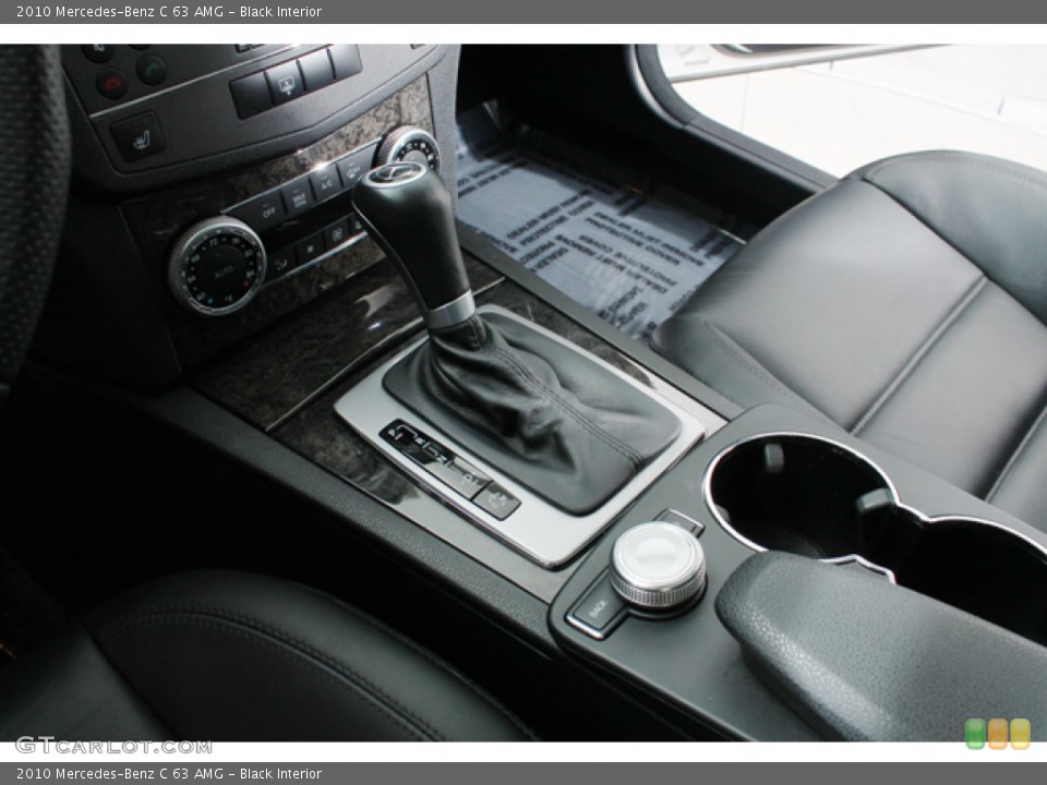 Black Interior Transmission for the 2010 Mercedes-Benz C 63 AMG #78316793