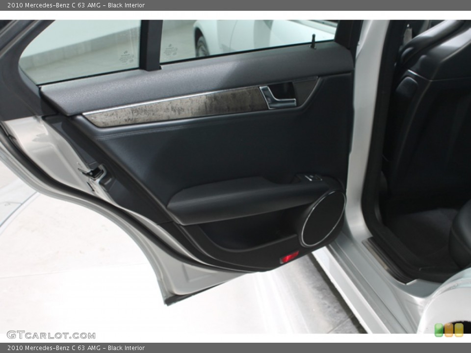 Black Interior Door Panel for the 2010 Mercedes-Benz C 63 AMG #78316825