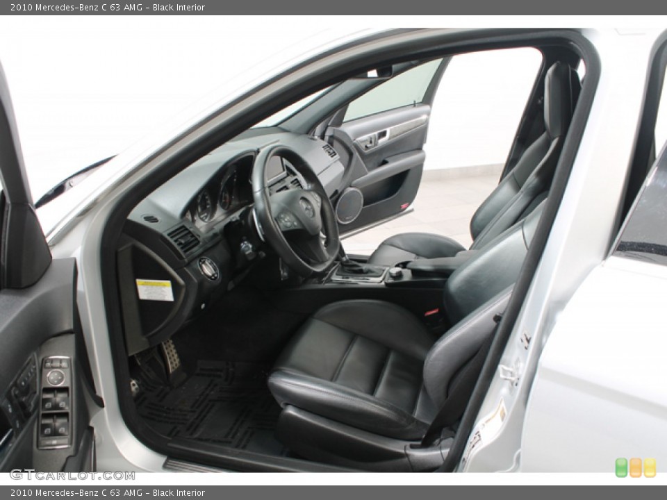 Black Interior Photo for the 2010 Mercedes-Benz C 63 AMG #78316842
