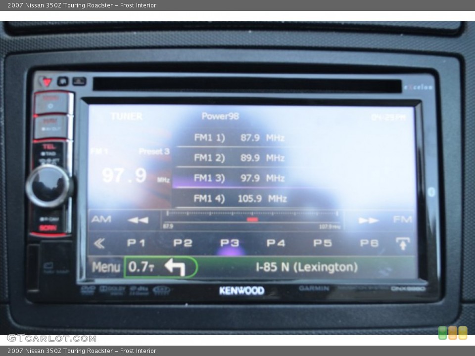 Frost Interior Audio System for the 2007 Nissan 350Z Touring Roadster #78317395