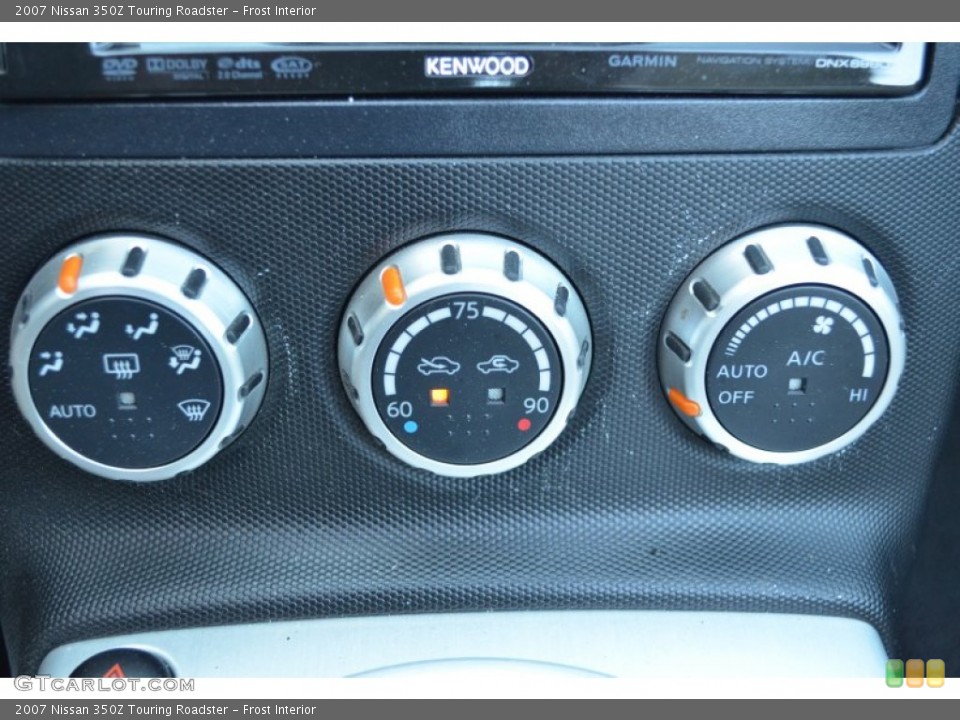 Frost Interior Controls for the 2007 Nissan 350Z Touring Roadster #78317404