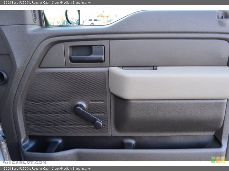 Stone/Medium Stone Interior Door Panel for the 2009 Ford F150 XL Regular Cab #78317560