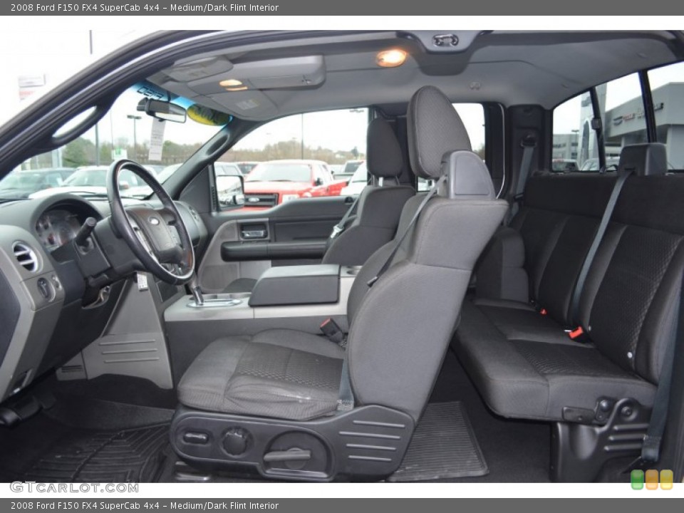 Medium/Dark Flint Interior Photo for the 2008 Ford F150 FX4 SuperCab 4x4 #78317908