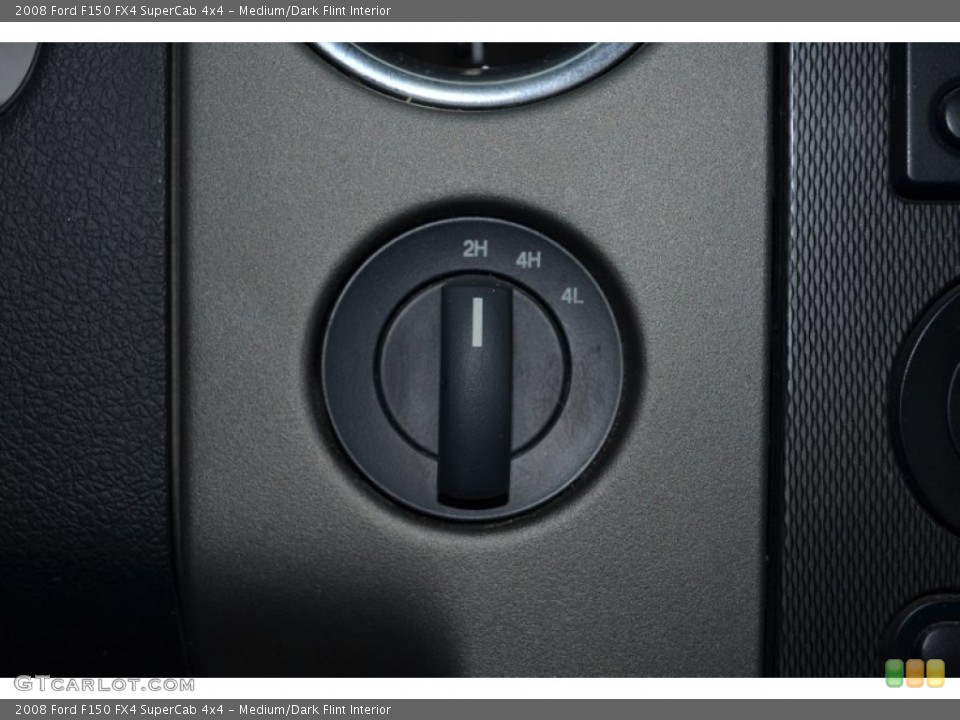 Medium/Dark Flint Interior Controls for the 2008 Ford F150 FX4 SuperCab 4x4 #78318007