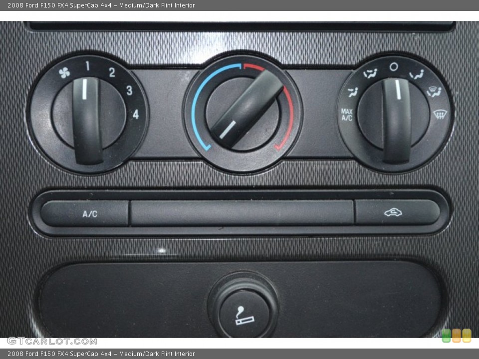 Medium/Dark Flint Interior Controls for the 2008 Ford F150 FX4 SuperCab 4x4 #78318016