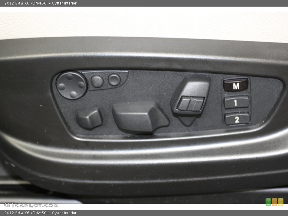 Oyster Interior Controls for the 2012 BMW X6 xDrive50i #78318700