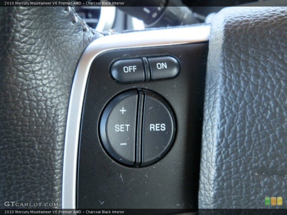 Charcoal Black Interior Controls for the 2010 Mercury Mountaineer V6 Premier AWD #78320631