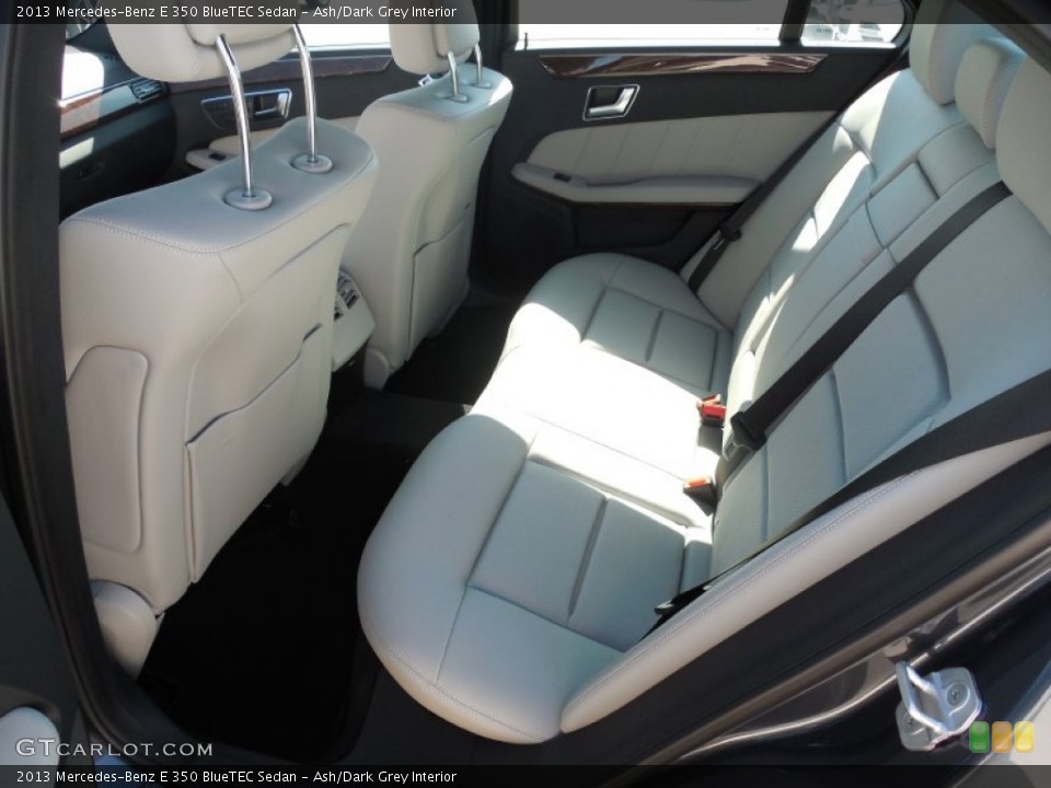 Ash/Dark Grey Interior Rear Seat for the 2013 Mercedes-Benz E 350 BlueTEC Sedan #78320729