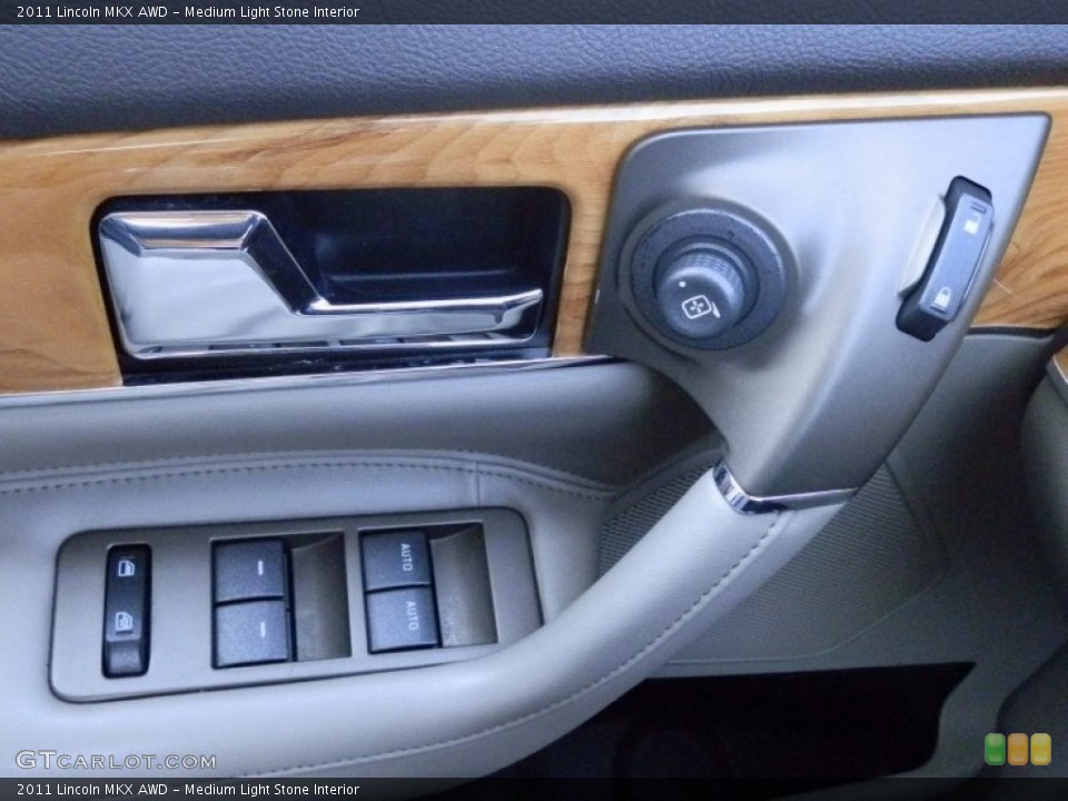 Medium Light Stone Interior Controls for the 2011 Lincoln MKX AWD #78321473
