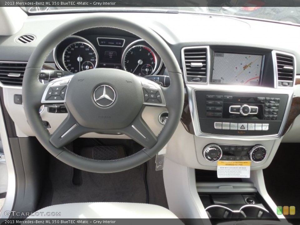 Grey Interior Dashboard for the 2013 Mercedes-Benz ML 350 BlueTEC 4Matic #78321538