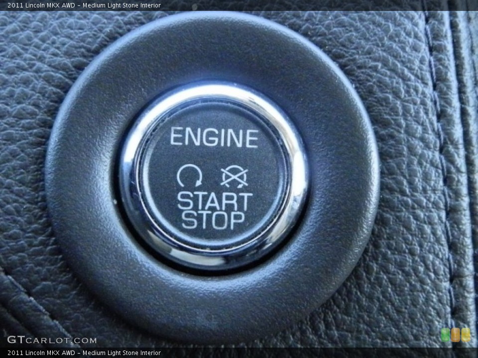 Medium Light Stone Interior Controls for the 2011 Lincoln MKX AWD #78321618