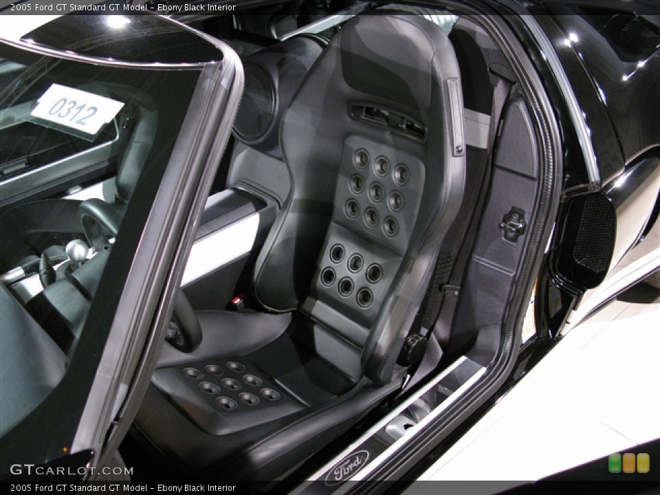 Ebony Black Interior Photo for the 2005 Ford GT  #783228