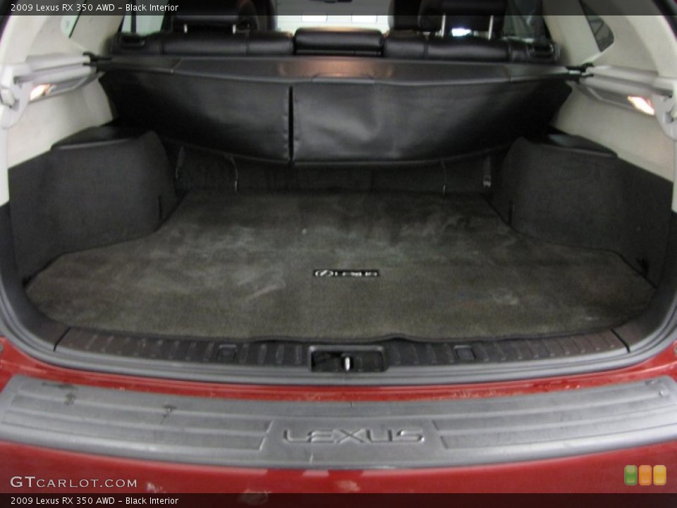 Black Interior Trunk for the 2009 Lexus RX 350 AWD #78322937