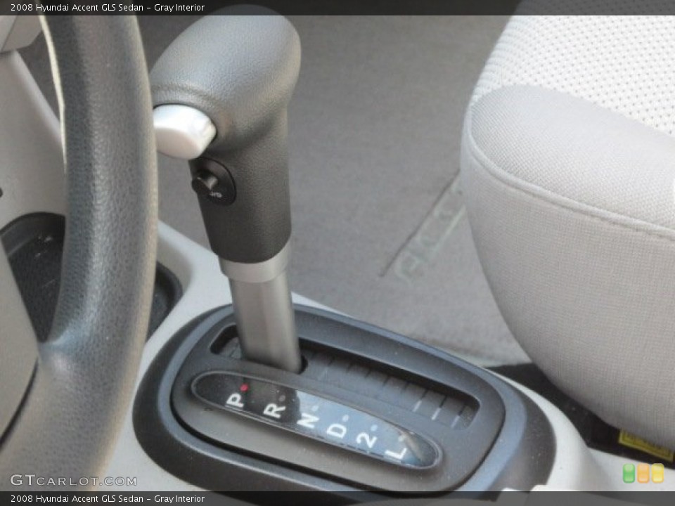 Gray Interior Transmission for the 2008 Hyundai Accent GLS Sedan #78323061