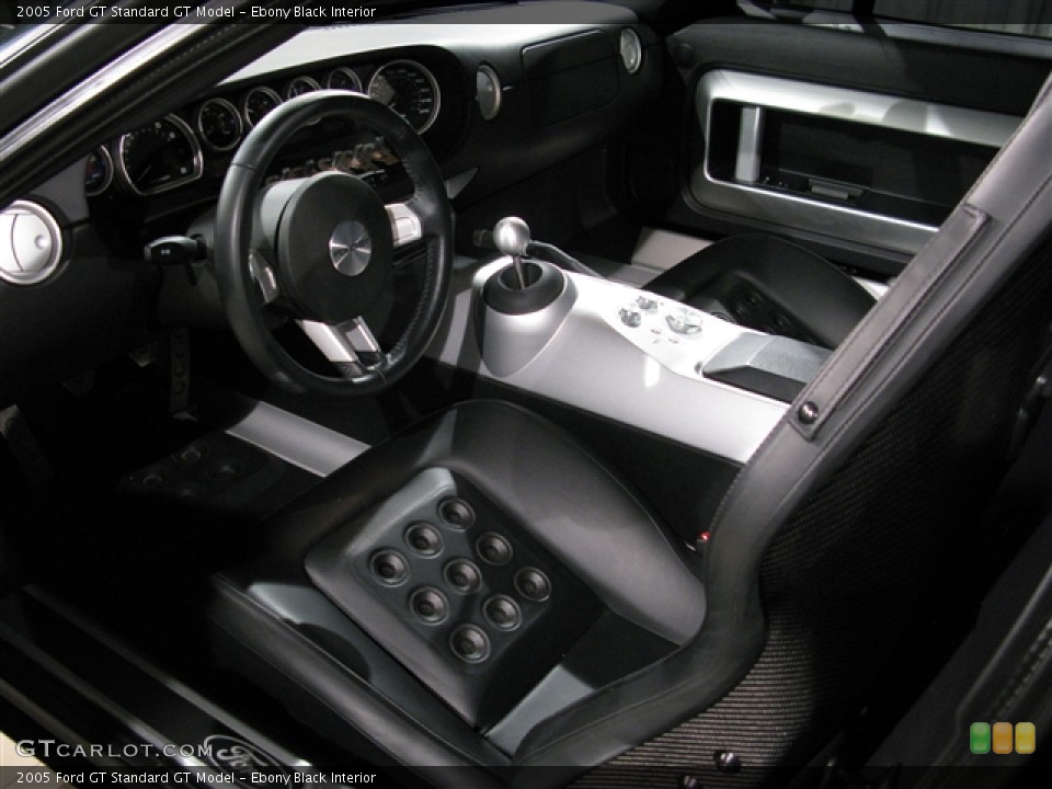 Ebony Black Interior Photo for the 2005 Ford GT  #783235