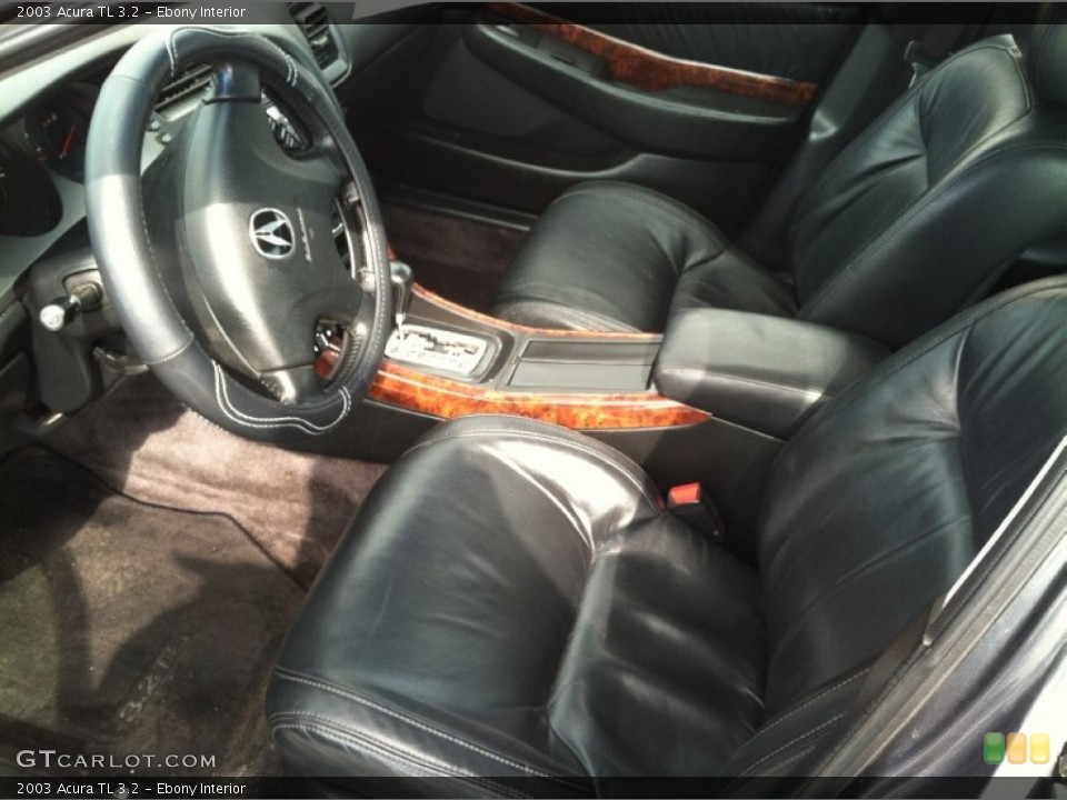 Ebony Interior Photo for the 2003 Acura TL 3.2 #78323982