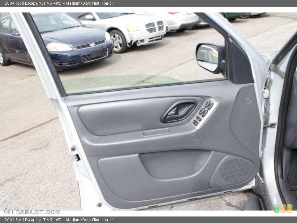 Medium/Dark Flint Interior Door Panel for the 2004 Ford Escape XLT V6 4WD #78324634