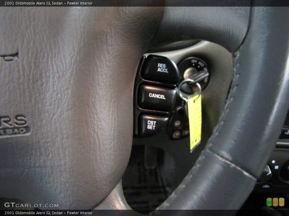 Pewter Interior Controls for the 2001 Oldsmobile Alero GL Sedan #78326152