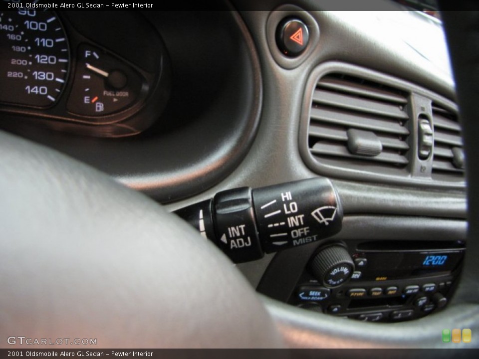 Pewter Interior Controls for the 2001 Oldsmobile Alero GL Sedan #78326199