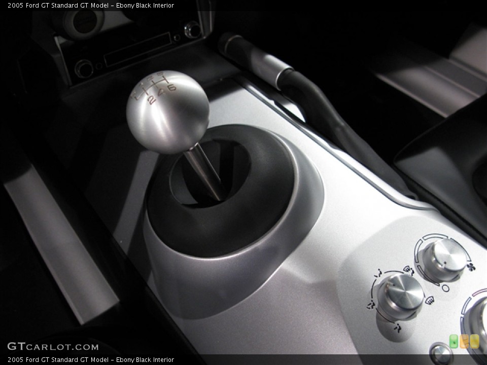 Ebony Black Interior Transmission for the 2005 Ford GT  #783263