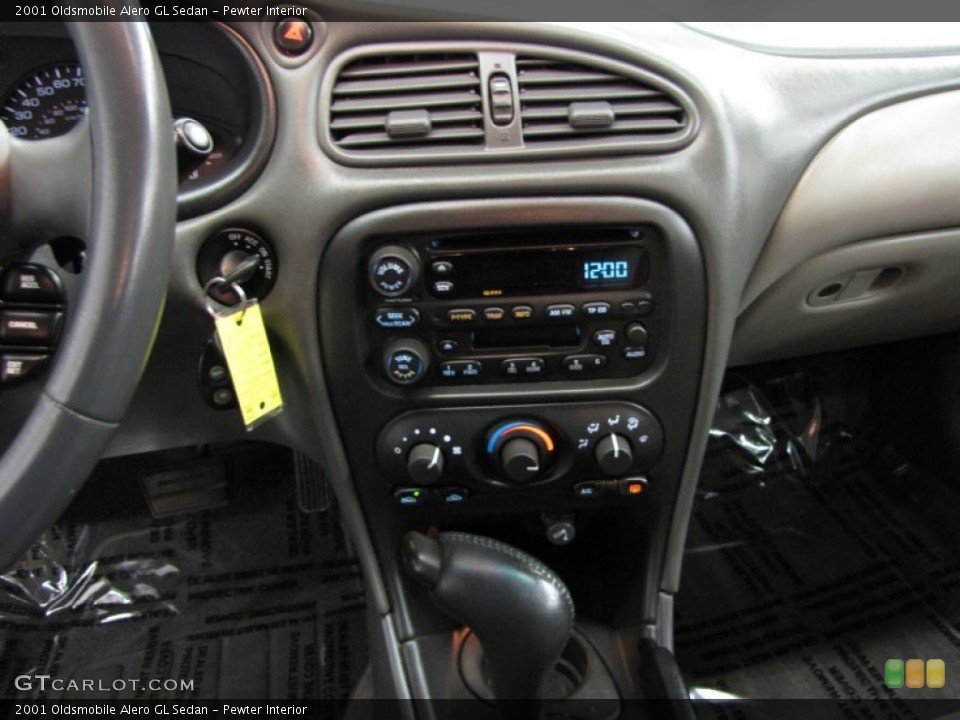 Pewter Interior Controls for the 2001 Oldsmobile Alero GL Sedan #78326301