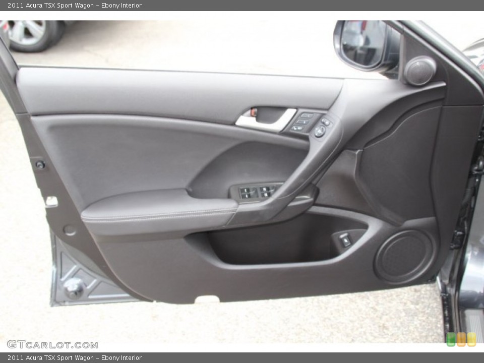 Ebony Interior Door Panel for the 2011 Acura TSX Sport Wagon #78326594