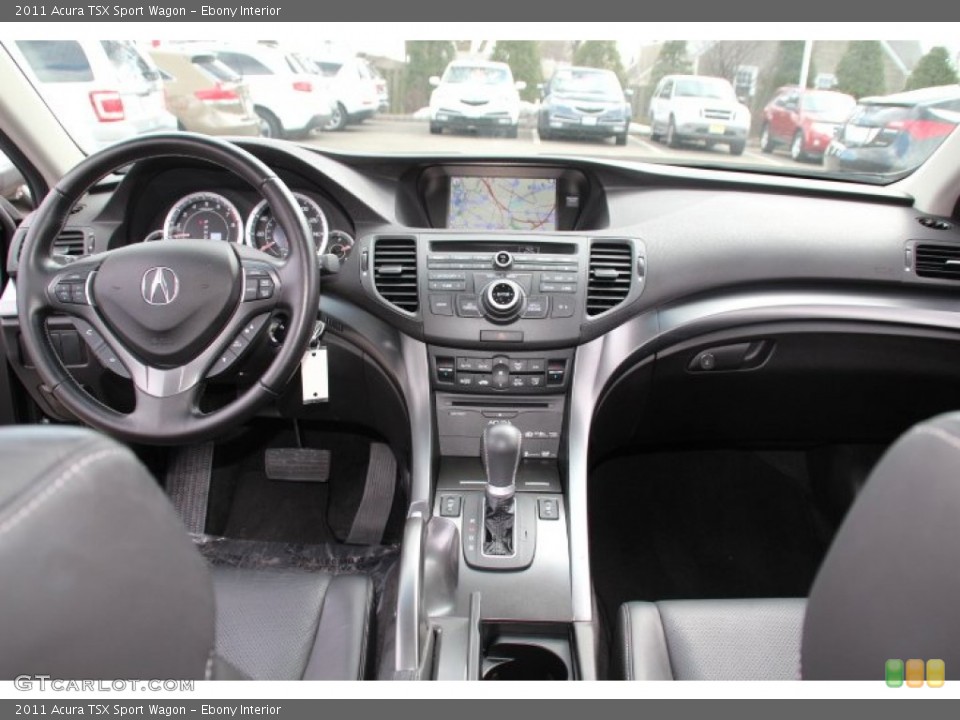 Ebony Interior Dashboard for the 2011 Acura TSX Sport Wagon #78326697