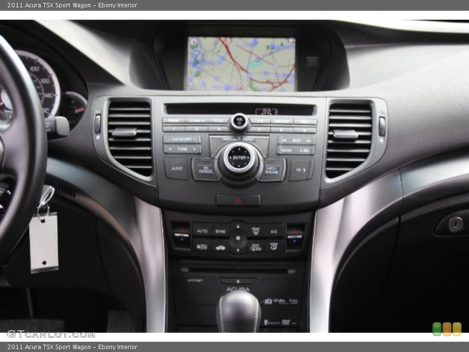Ebony Interior Controls for the 2011 Acura TSX Sport Wagon #78326721