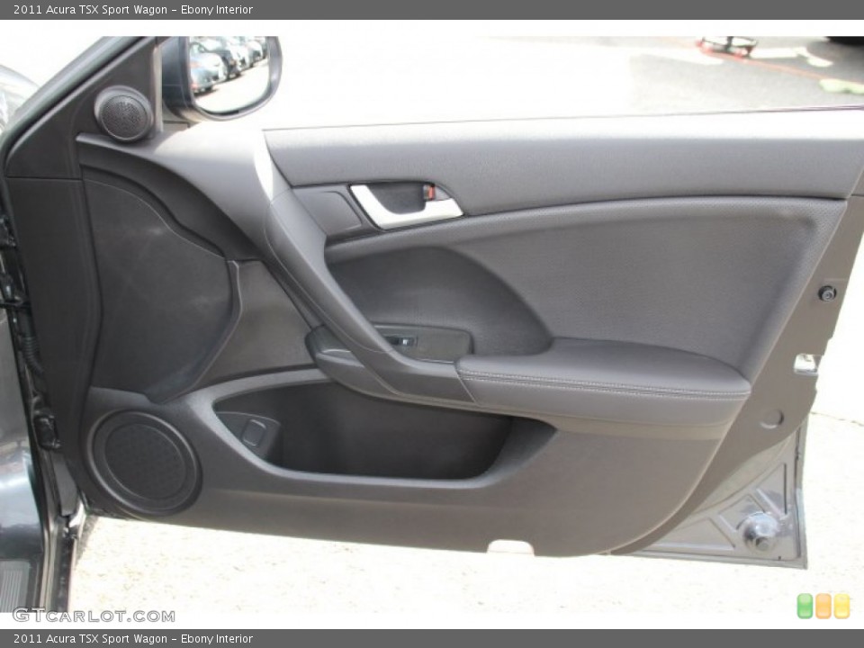 Ebony Interior Door Panel for the 2011 Acura TSX Sport Wagon #78326994