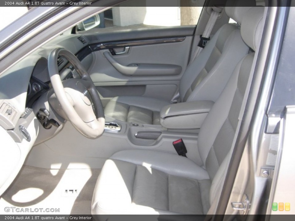 Grey Interior Front Seat for the 2004 Audi A4 1.8T quattro Avant #78327384