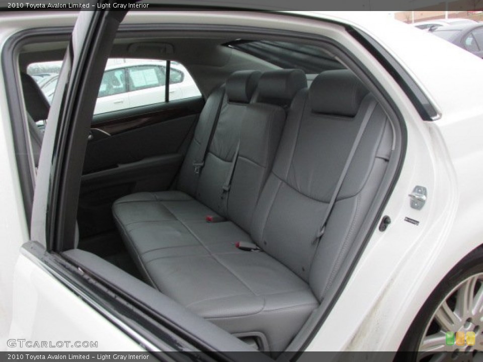 Light Gray Interior Rear Seat for the 2010 Toyota Avalon Limited #78327870