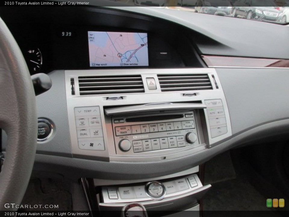 Light Gray Interior Controls for the 2010 Toyota Avalon Limited #78327940