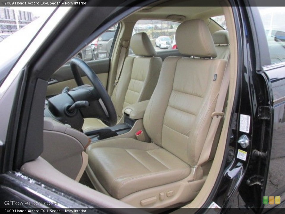 Ivory Interior Photo for the 2009 Honda Accord EX-L Sedan #78328113