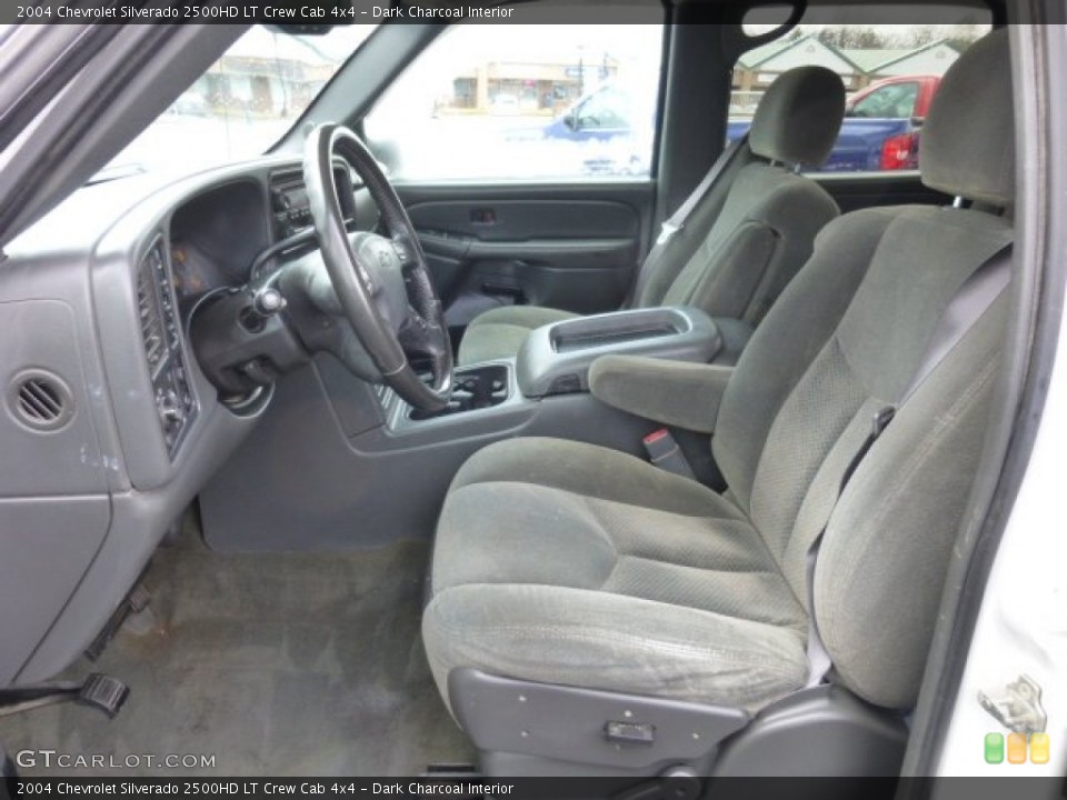 Dark Charcoal Interior Photo for the 2004 Chevrolet Silverado 2500HD LT Crew Cab 4x4 #78328608