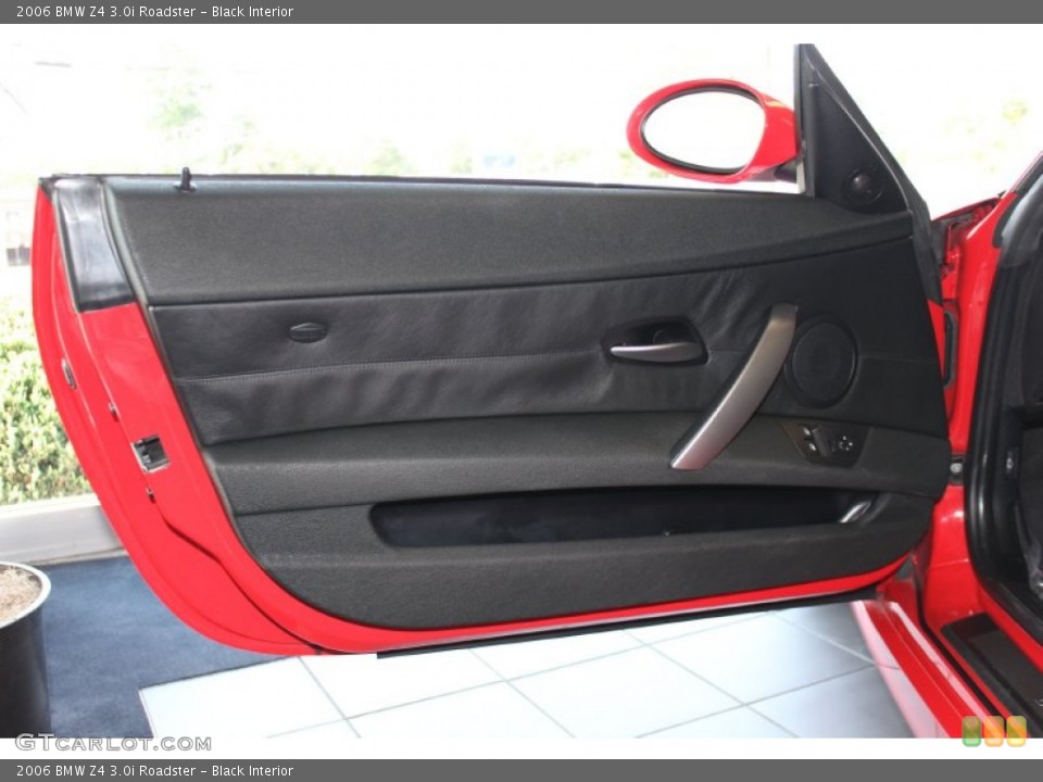 Black Interior Door Panel for the 2006 BMW Z4 3.0i Roadster #78329652