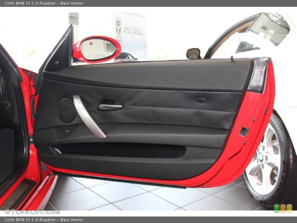 Black Interior Door Panel for the 2006 BMW Z4 3.0i Roadster #78329904