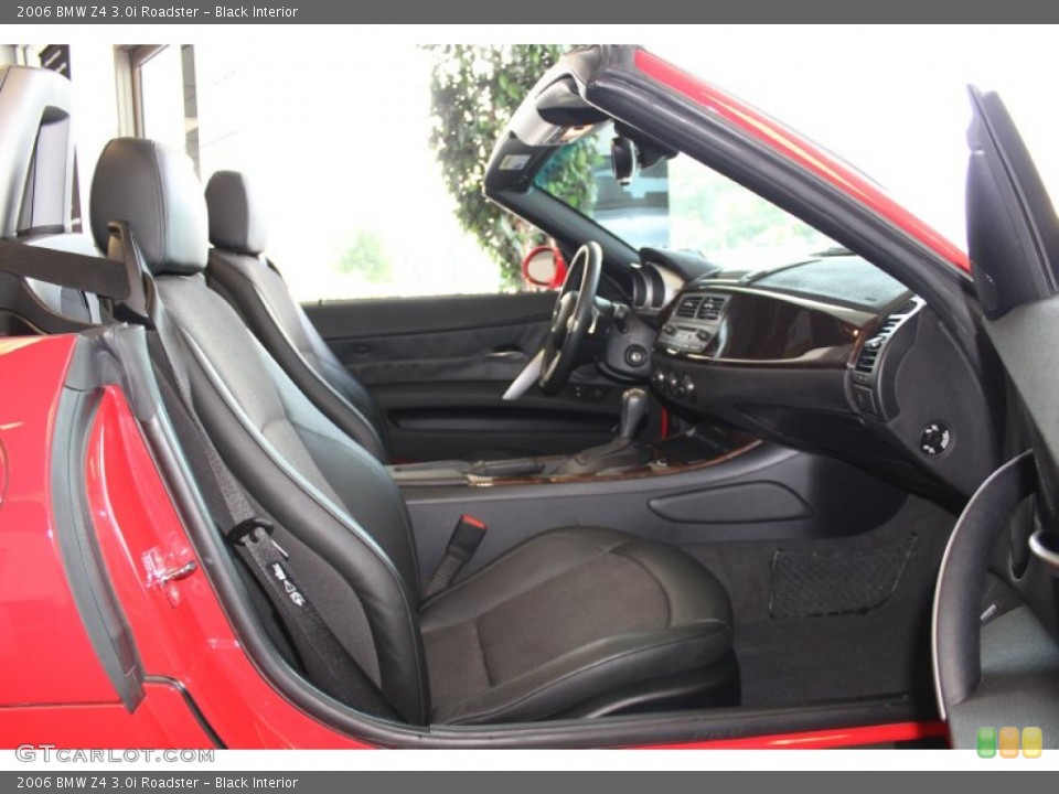 Black Interior Front Seat for the 2006 BMW Z4 3.0i Roadster #78329951