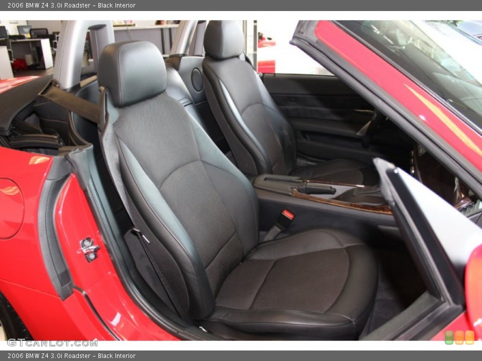 Black Interior Front Seat for the 2006 BMW Z4 3.0i Roadster #78329969