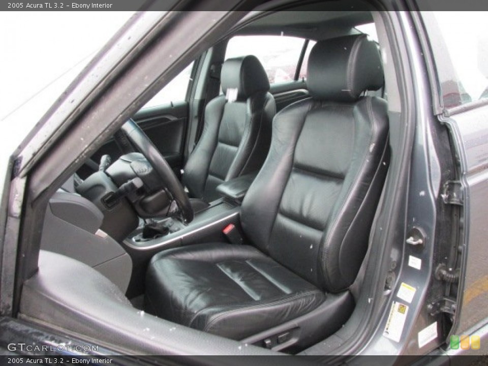 Ebony 2005 Acura TL Interiors