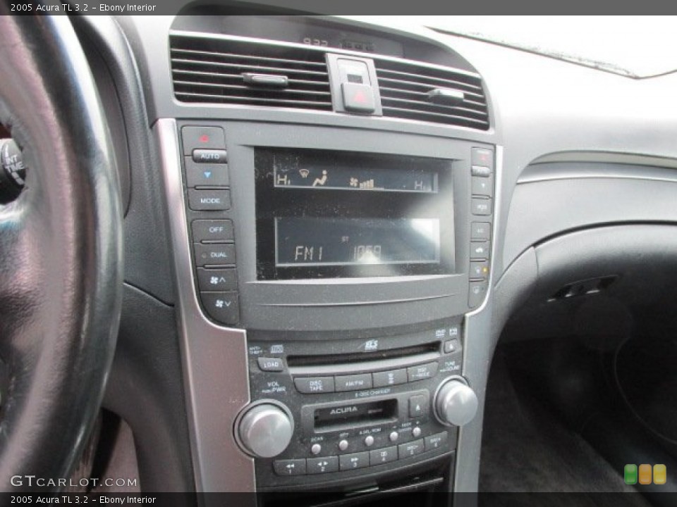 Ebony Interior Controls for the 2005 Acura TL 3.2 #78331107