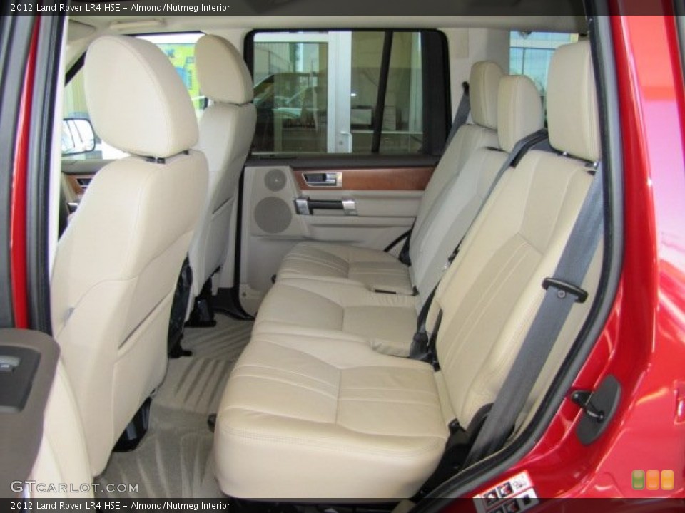 Almond/Nutmeg Interior Rear Seat for the 2012 Land Rover LR4 HSE #78331305